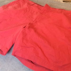 Coral Columbia shorts
